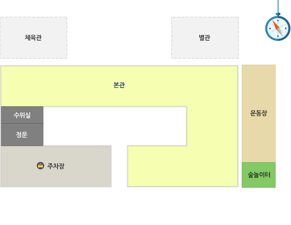 학교 배치도 이미지